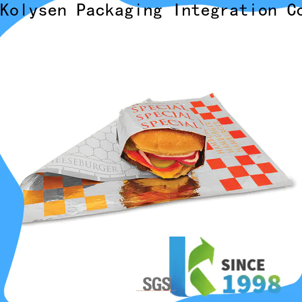 Kolysen Latest parchment paper lined aluminum foil factory used in food and beverage