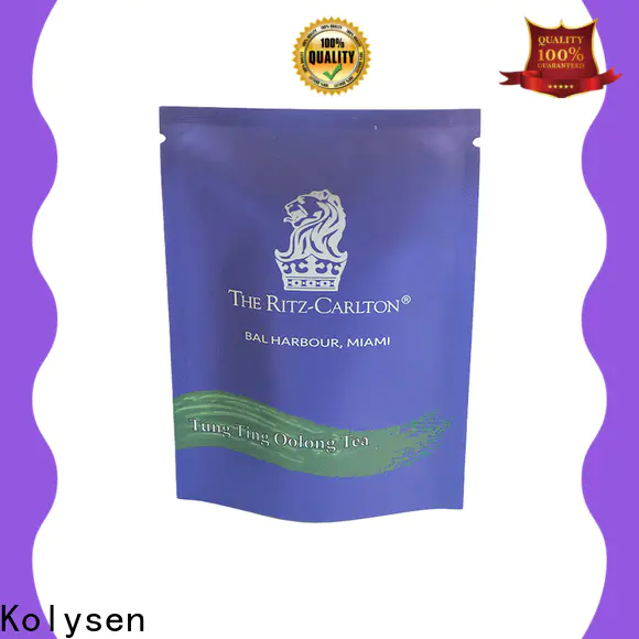 Kolysen 3 side seal sachet shipped to business for food freezing