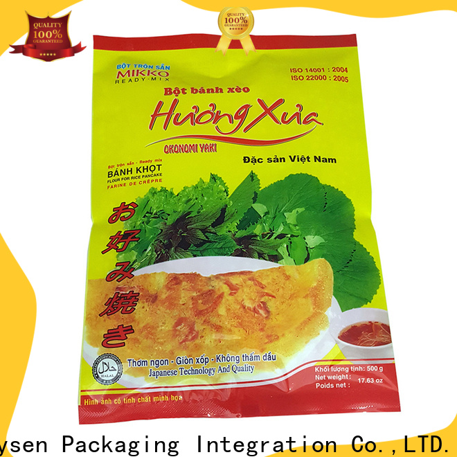 New heat seal bag shipped to business for potato chips packaging