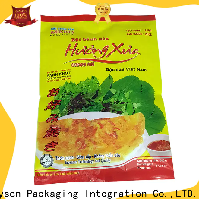 New heat seal bag shipped to business for potato chips packaging