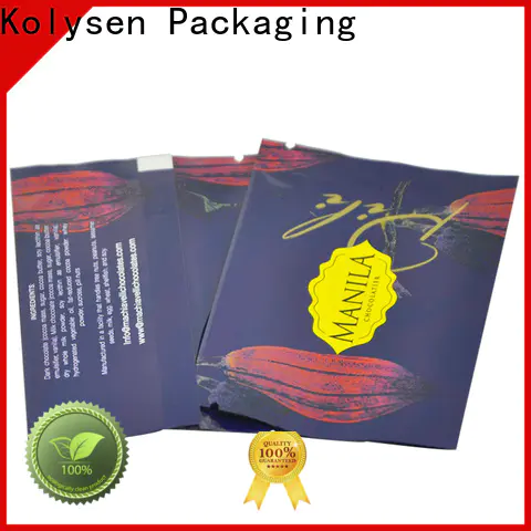Kolysen small plastic seal bags Supply for snack packaging