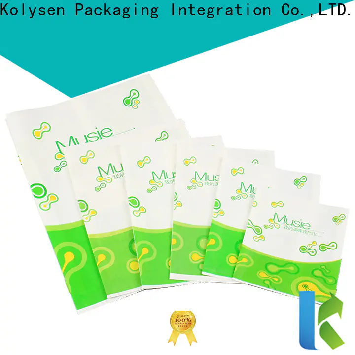 High-quality burger grease proof paper company for tea packaging