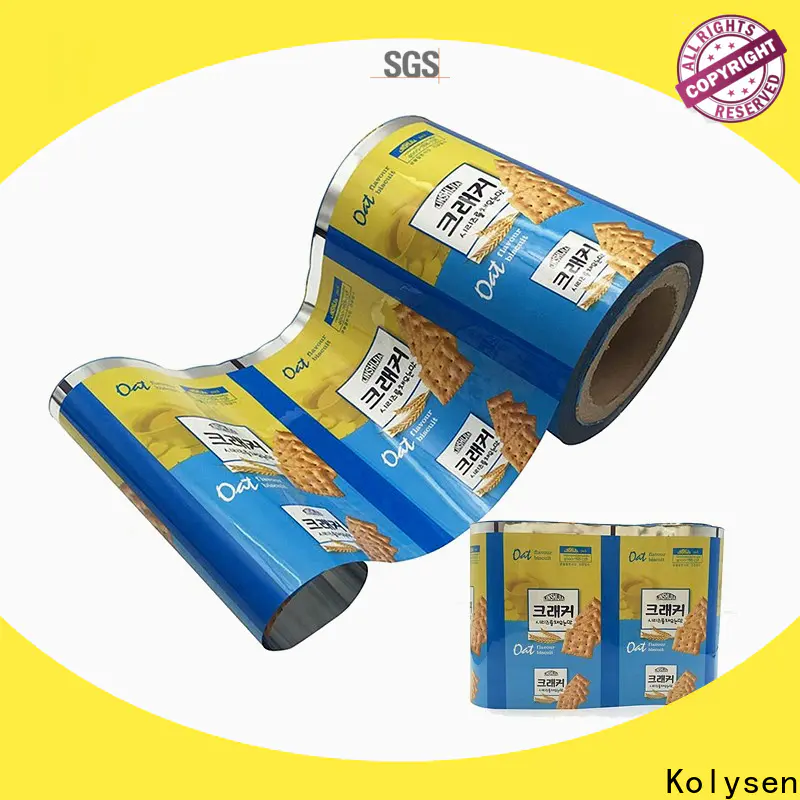 Kolysen printed shrink wrap Suppliers for food packaging