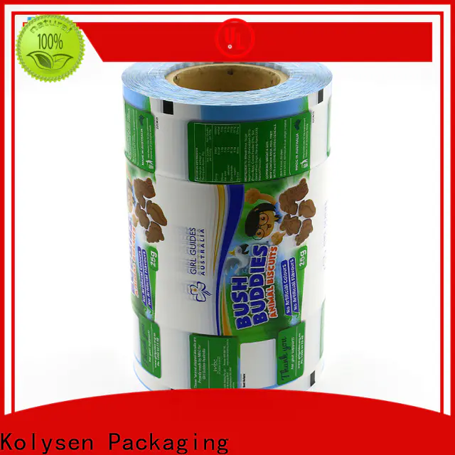 Kolysen Wholesale custom printed shrink wrap film manufacturers for food packaging