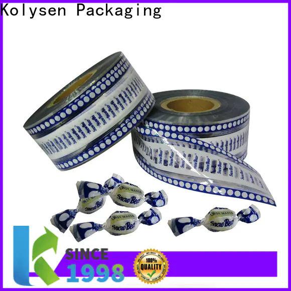 Kolysen Custom twist candy factory for chocolate wrapping