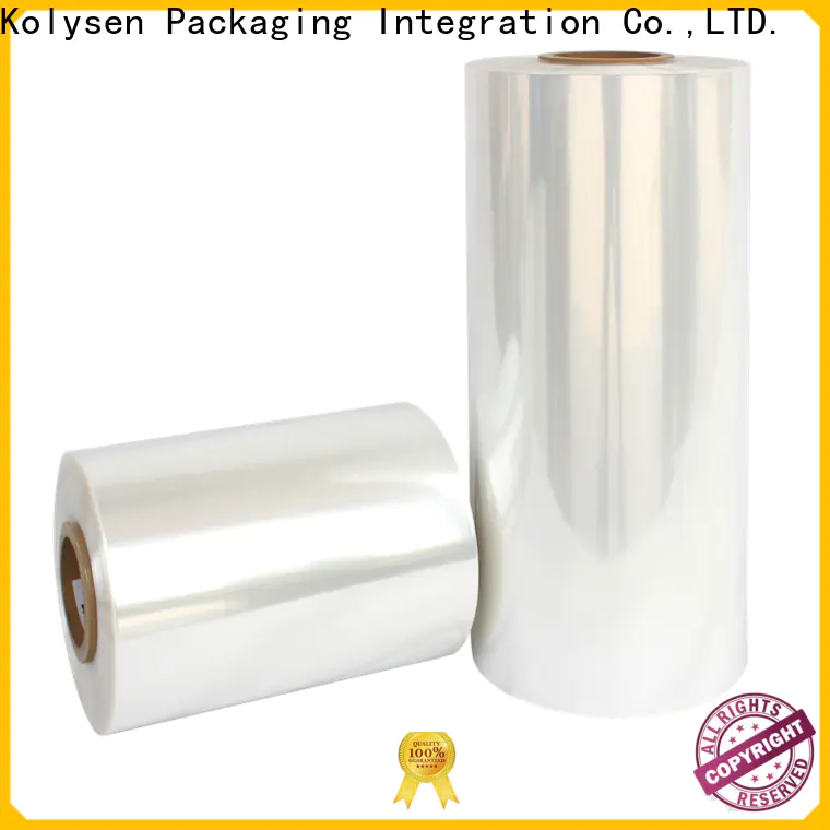 Kolysen Top shrink wrap packaging manufacturers used in food and beverage