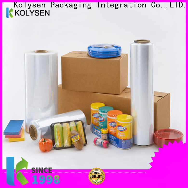 Kolysen Custom heat shrink manufacturers company for food packaging