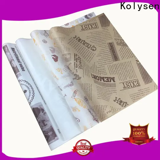 New greaseproof paper manufacturers
