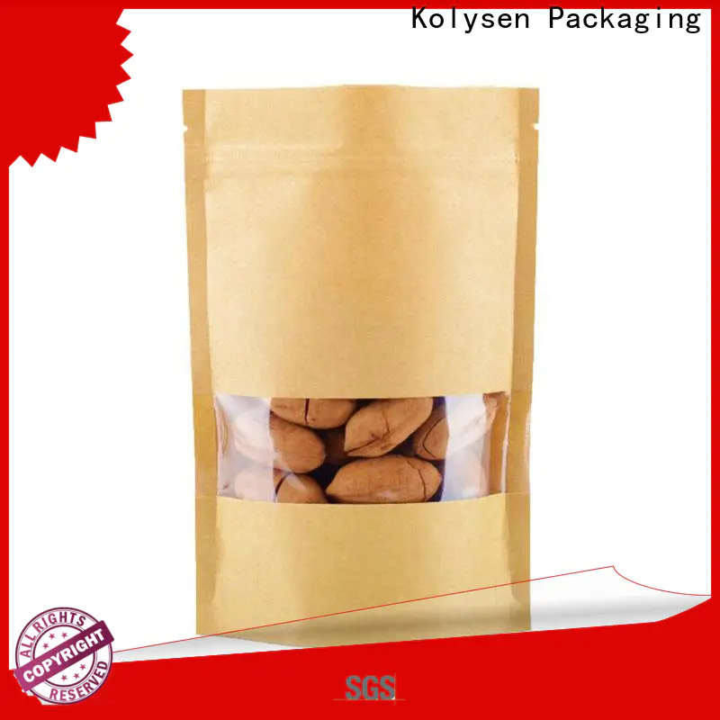 Latest resealable pouch packaging Suppliers for food packaging