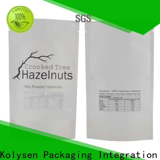 Kolysen custom printed food pouches manufacturers used in food and beverage