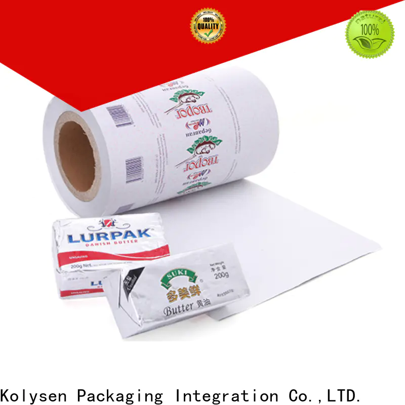 Kolysen High-quality parchment paper and aluminum foil manufacturers used in food and beverage