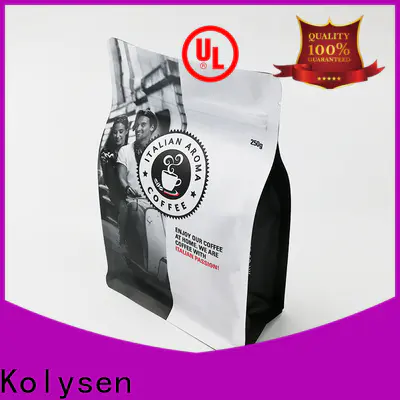 Kolysen top and bottom bag for business for food packaging