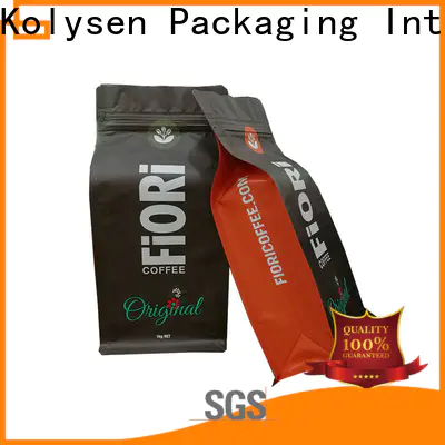 Kolysen High-quality custom coffee bags wholesale Supply for food packaging
