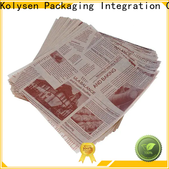 Kolysen Latest customised printed paper bags manufacturers for sugar packaging