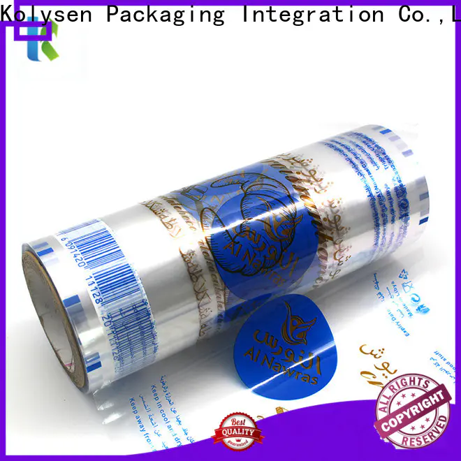 Kolysen printed shrink wrap Suppliers used in food and beverage