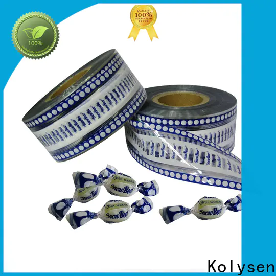 Kolysen chocolate wrapping foil manufacturers for chocolate wrapping