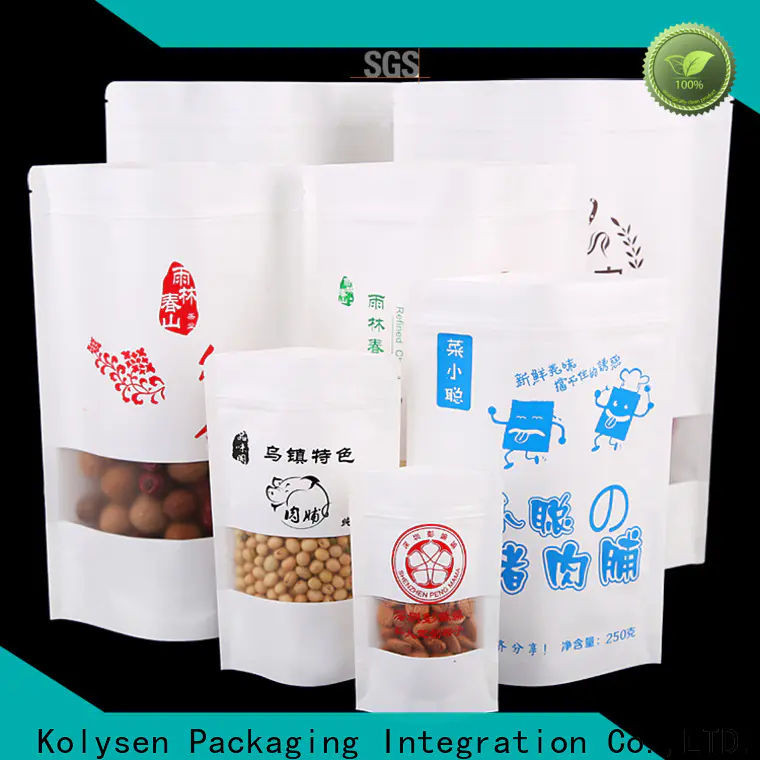 Custom stand up pouches wholesale Supply used in food and beverage