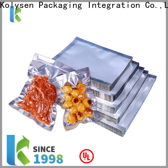 Latest industrial vacuum seal bags factory for food packaging
