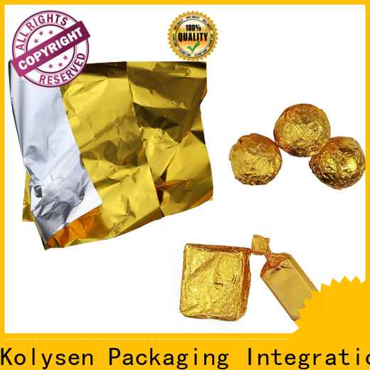 Kolysen Best foil sweet wrappers company for food packaging