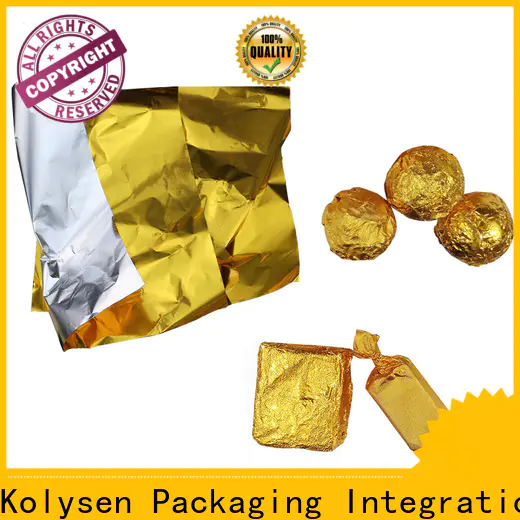 Kolysen Best foil sweet wrappers company for food packaging