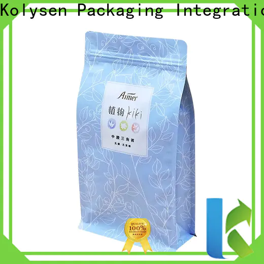 Latest flat bottom organza bags for business for food packaging