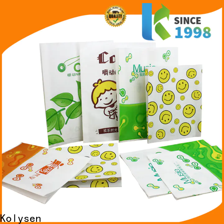 Kolysen Custom homemade icing bag for business for tea packaging