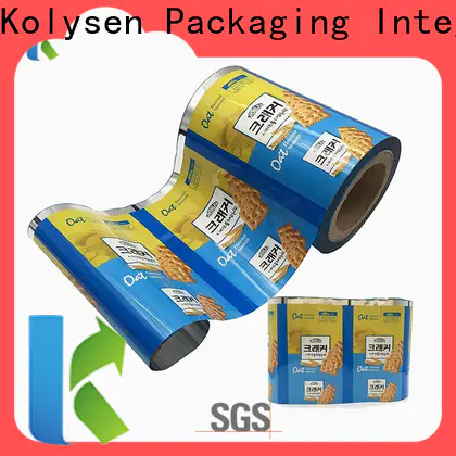 Kolysen Wholesale printed shrink film manufacturers used in food and beverage