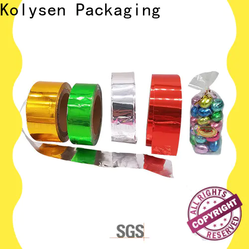 Kolysen environmental gold foil paper wholesale products for sale for pharmaceutical