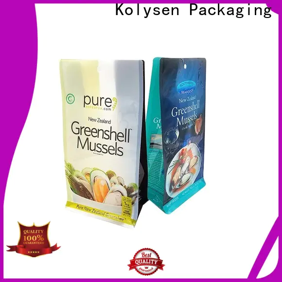 Kolysen High-quality stand up pouch bags manufacturers used in food and beverage