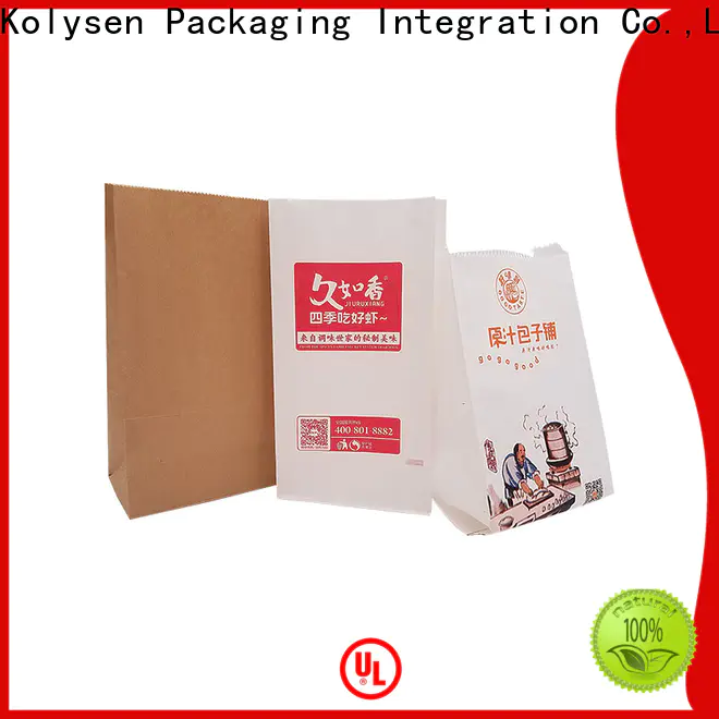 standup plastic packaging bags for food for business for wrapping yoghurt