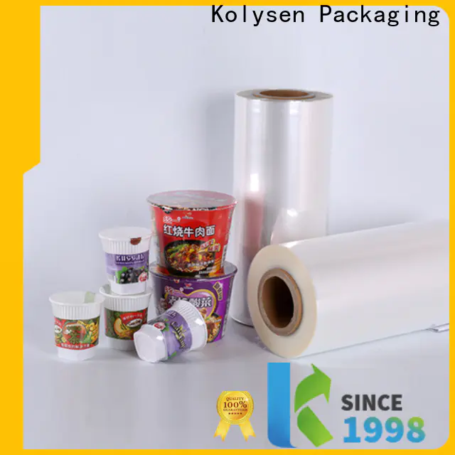 Kolysen High-quality marine heat shrink wrap for business for food packaging