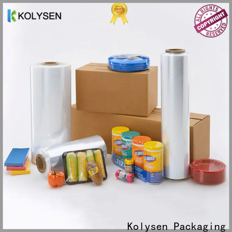 Kolysen Latest polyolefin heat shrink film factory for food packaging