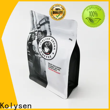 Kolysen Wholesale block bottom bag manufacturers Supply for food packaging