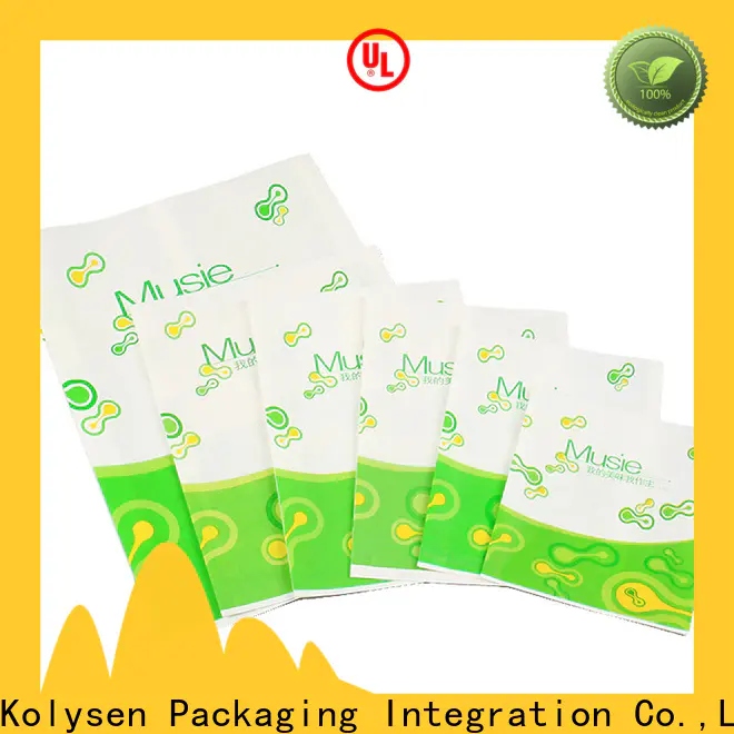 Kolysen Latest wax paper packaging food for business for sugar packaging