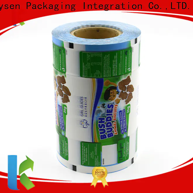 Kolysen printed film Supply for food packaging