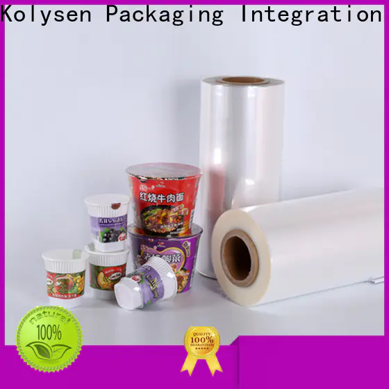 Kolysen Best shrink film material manufacturers for food packaging