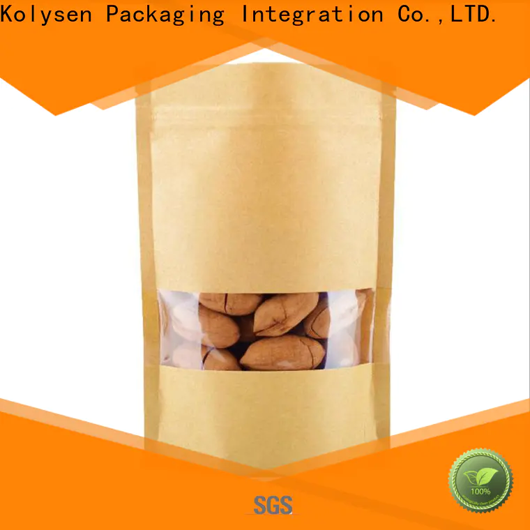 Kolysen rice paper stand up pouches factory for food packaging