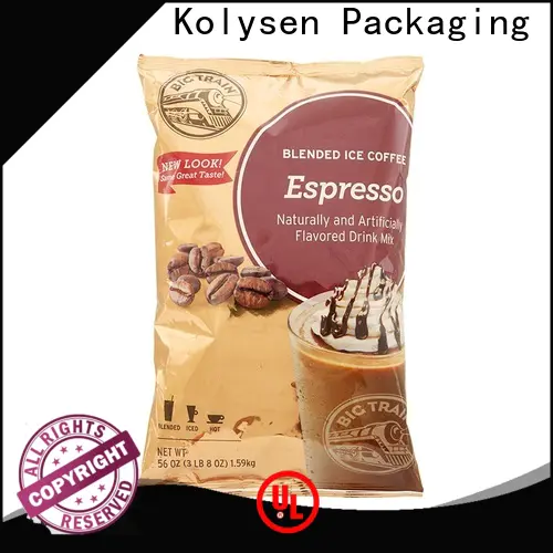 Kolysen New heat seal bags Suppliers for snack packaging