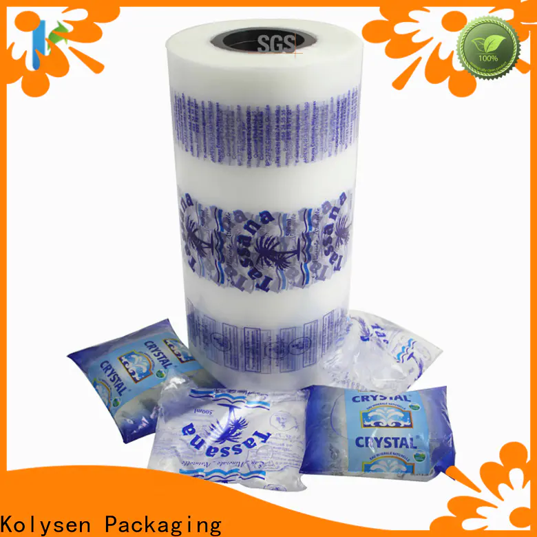 Kolysen custom shrink wrap sleeves shipped to business used in food and beverage