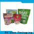 Kolysen stand up pouch bags wholesale company for wrapping sauce