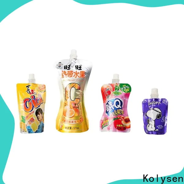 Kolysen food pouch directly price for wrapping honey