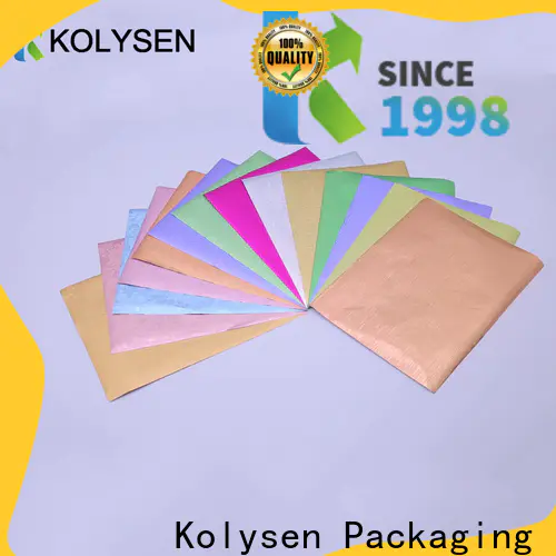 Kolysen wholesale butter wrapper Suppliers for wrapping ice cream