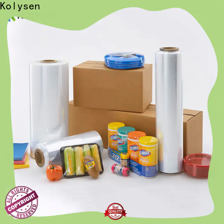 Kolysen cryovac shrink film manufacturers used in food and beverage