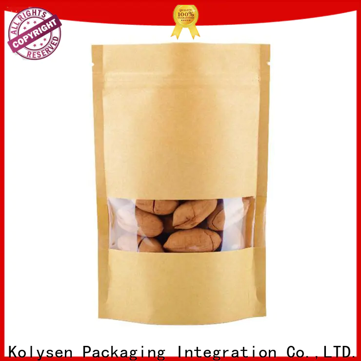 Kolysen High-quality stand up zip lock bags factory for food packaging