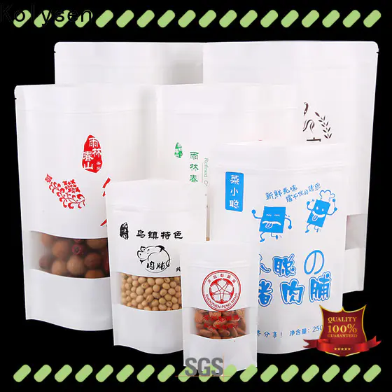 Kolysen Custom wholesale stand up pouch bags for business used in food and beverage