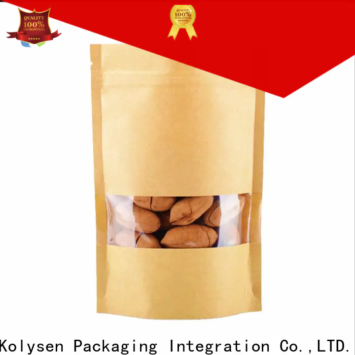 Kolysen Best foil stand up pouches resealable Supply used in food and beverage