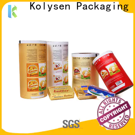 Kolysen reynolds aluminum foil parchment paper manufacturers used in food and beverage