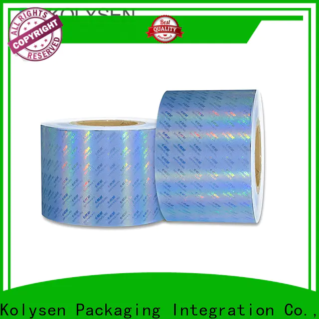 Kolysen foil backed greaseproof paper Suppliers for food packaging