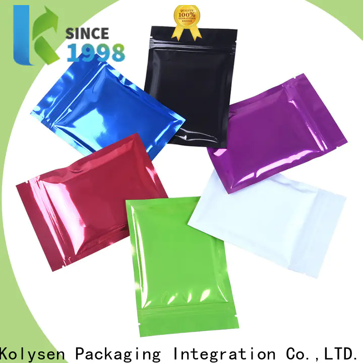 New 3 side seal bag company for food packaging