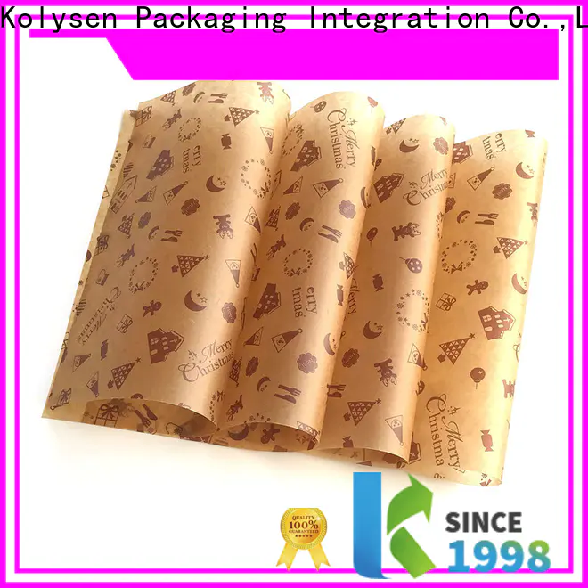 Kolysen wax bags for food company
